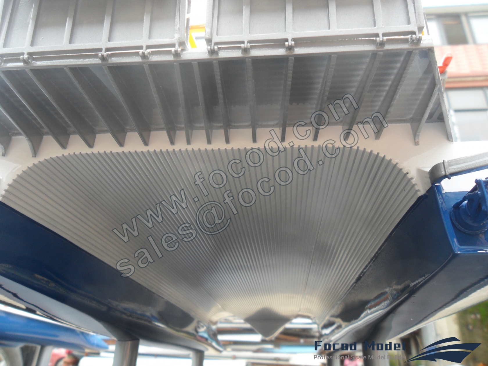 customized model of 85m WAVE PIERCING CATAMARAN